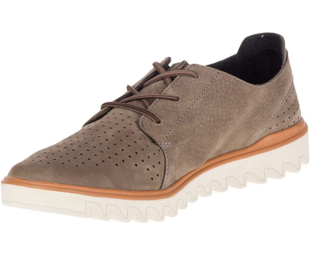 Buty Sportowe Merrell Męskie Szare - Downtown Lace - 634852-YXG